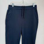 Ministry Of Supply Kinetic Pull On Pant Slate Blue Stretch Tapered Size 10 Photo 3