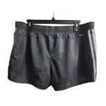 Adidas  Running Shorts Womens 3 Stripe Athletic Gym‎ Workout Gray XL Photo 1