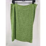 Lafayette 148 New York Green Tweed Blazer Skirt Suit Set Womens Size 14 Photo 5