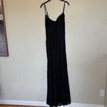 House Of CB  ‘Seren’ Black Floral Lace Back Maxi Dress‎ NWOT size M Photo 10