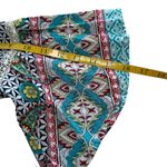 Umgee Boho Tunic Mixed Print Dress Small Lightweight V-Neck Geometric Bohemian Photo 5