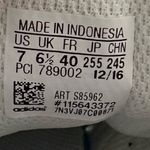 Adidas  Pro Model Unisex Hi Top Shoes White Black Gold Foil Size 7 or 8.5 #905 Photo 6