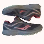 Saucony  Grid Cohesion TR11 Running Shoes (size 9.5), Grey, Peach Photo 6