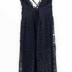 Bardot French Navy Lace Strappy Back Knee Length Dress size 6/Small Photo 6