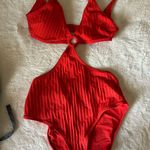 Aerie  red one piece swimsuit  Photo 0