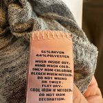 Juicy Couture Gray Knit Top Beaded Neckline Casual Comfy Tee XL Photo 3