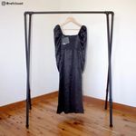 Reformation 1HR SALE ⚡ Rey Dress (Black) Photo 3