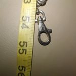 Large Marine Anchor Link Belt Vintage Silver Tone Chain Heart Pendant Hook Clasp Photo 3