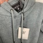 Siksilk Brushed Cropped Hoodie Washed‎ Gray 6 NWT Photo 6