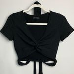 Urban Outfitters Tasha Twist Front Wrap Top • Sz M Photo 4