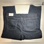 Loft Plus Size Modern Straight Jeans Dark Blue Classic Women’s Size 24 New Photo 6