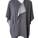 Lululemon After Asana Wrap Gray Reversible Cardigan Sweater OS Photo 7