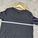 Athleta  Women’s Step Forward Sweatshirt Tee V-Neck Shortsleeve in Black M Photo 10