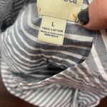 G.H. Bass &Co. G.H Bass Striped shirt, L, NWT, pit to pit measures 21, high low, front is 26, back is 28 Photo 6