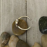 Sterling Silver Oval Cz Toe Ring Silver Photo 3