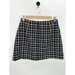 ZARA  Womens Black Tweed Mini Skirt Size S Academia Preppy Schoolgirl Photo 1