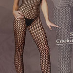 Leg Avenue White Body Stocking Photo 0