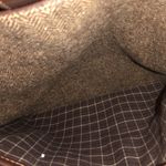 Coach Vintage  Bleeker Brown Tweed Herringbone and Leather Tote Shoulder Bag 9961 Photo 2