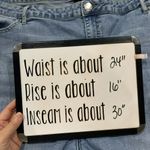 Fashion to figure  Distressed Rhinestone Bling High Rise Skinny Jeans Plus Sz 28 Photo 10