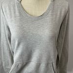 Maurice's  long sleeve hooded sweat shirt with plaid accent Medium Photo 2