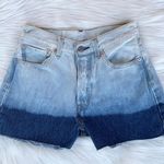 Levi's Dip Dye Cutoff Denim Shorts Photo 0