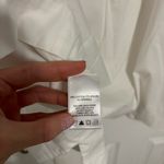 Foxcroft  White Collared Button Down Mini Dress Photo 4