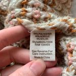 Blu Pepper Marled Knit Button Front Cardigan Sweater Cream Brown Pink Size Small Photo 7