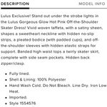 Lulus NWT Gorgeous Glow Hot Pink Off the Shoulder Skater Fit & Flare Mini Dress Photo 12