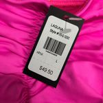 Frederick's of Hollywood  Laguna One Shoulder Two Piece Bikini Hot Pink L Photo 2