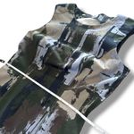 Love moschino Black Olive Gray Abstract Bodycon Dress - Size 12 Photo 6