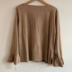 Notches NWT Vintage 90’s Suede Boho Western Blouse with Flared Sleeves size 1X Photo 8