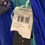 Aidan Mattox  silk chiffon dress with beads Photo 9