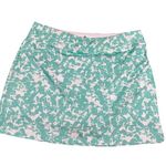 Adidas  PrimeGreen women's green/white  print stretch tennis/golf skort Sz L Photo 1