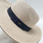 Scala Women's Paper Braid Fedora with Ribbon Band Photo 3