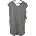 Gaiam Mindful French Terry Yoga Dress Size Medium Grey Heather New Photo 11