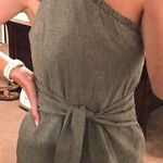 Mint Julep Gray Off The Shoulder Romper Photo 0