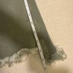 We The Free Distressed Sage Straight Leg Jeans 24 Button Fly Raw Hem Photo 7