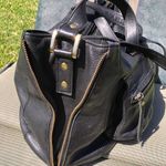 Besha black Leather Large Purse Photo 8