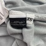 Ed Hardy  XS Christian Audugigier T-Shirt Asymmetrical Short Sleeve Gray Floral Photo 10