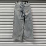 Habitual  Womens Wide Leg Jeans Size 8 Light Wash High Rise Denim Elevated Boho Photo 2