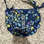 Vera Bradley INDIGO POP Blue Floral Shoulder Handbag Cotton Quilted Zip Closure Photo 1