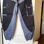 I am gia I.AM.GIA Pant Frances Cargo Pockets Removable Shorts Zipper Baggy Black S GUC Photo 4