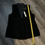 Tahari  Rosalyn Sleeveless Velvet V-Neck Blouse Photo 11