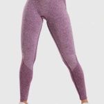 Gymshark  Flex Leggings Dark Ruby Marl/Blush Nude Small Photo 0