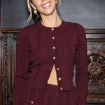 BCBGeneration BCBG x Macy’s Matching Set Burgundy Top & Skirt Set Photo 0