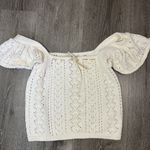 Haute Hippie  Ivory Knit Top size small Photo 1