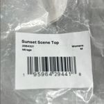 prAna NWT  Sunset Scene Bikini Top Halter Mirage Size Medium Photo 5