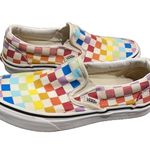 Vans Rainbow Checkerboard Slip-on Sneakers Unisex Size M4 W 5.5 500714 Photo 0