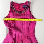 Marchesa Notte Jeweled‎ Collar Gown Silk Blend Runway 2016 Glam Designer Pink 2 Photo 13