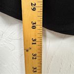 Soft Surroundings  Black Long Sleeve Button Down Shirt Womens L Lace Back Classic Photo 5